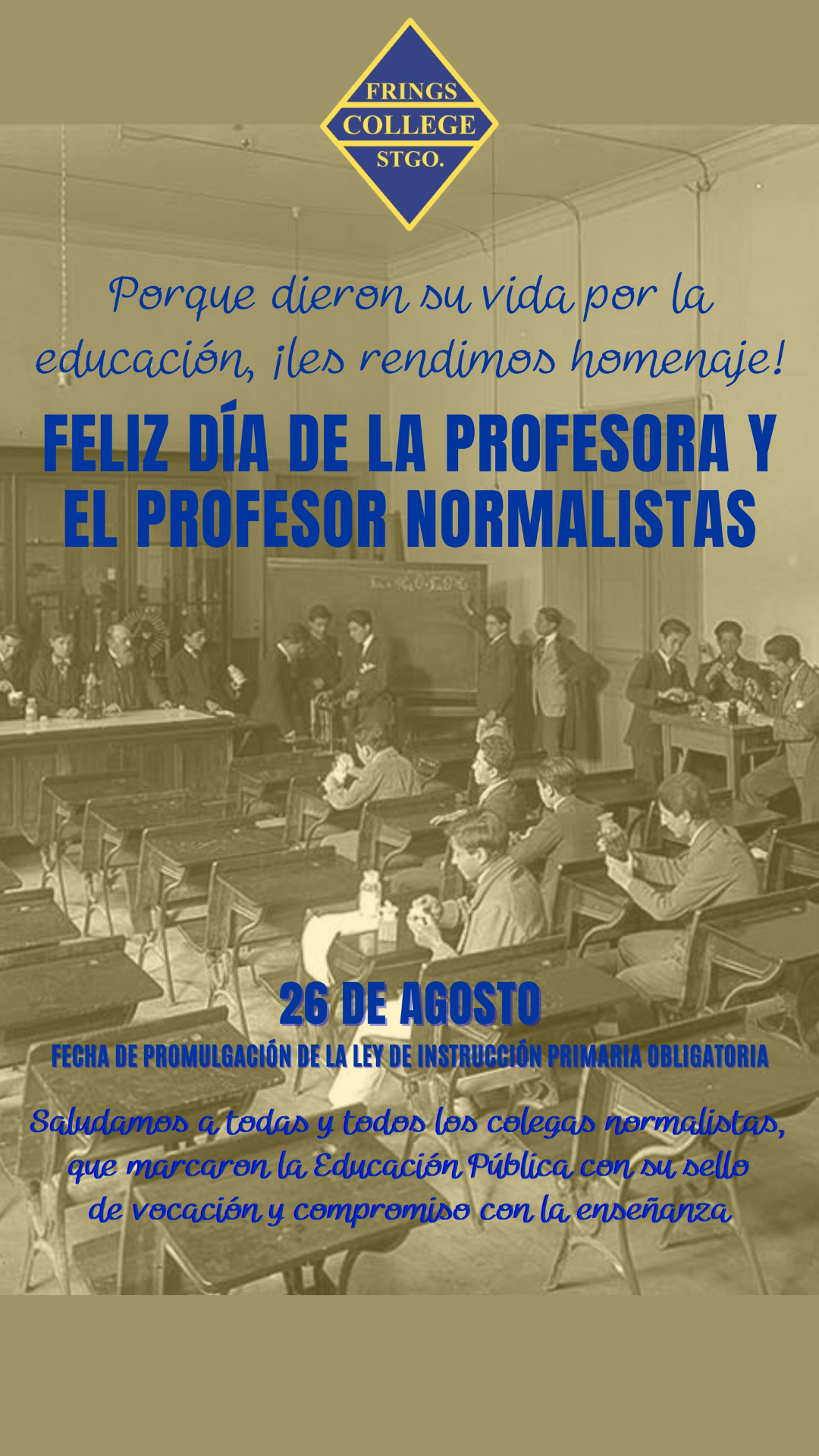 Conmemoración día Profesor Normalista